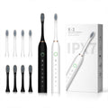 2 Pack Sonic Electric Toothbrush with 8 Heads E891