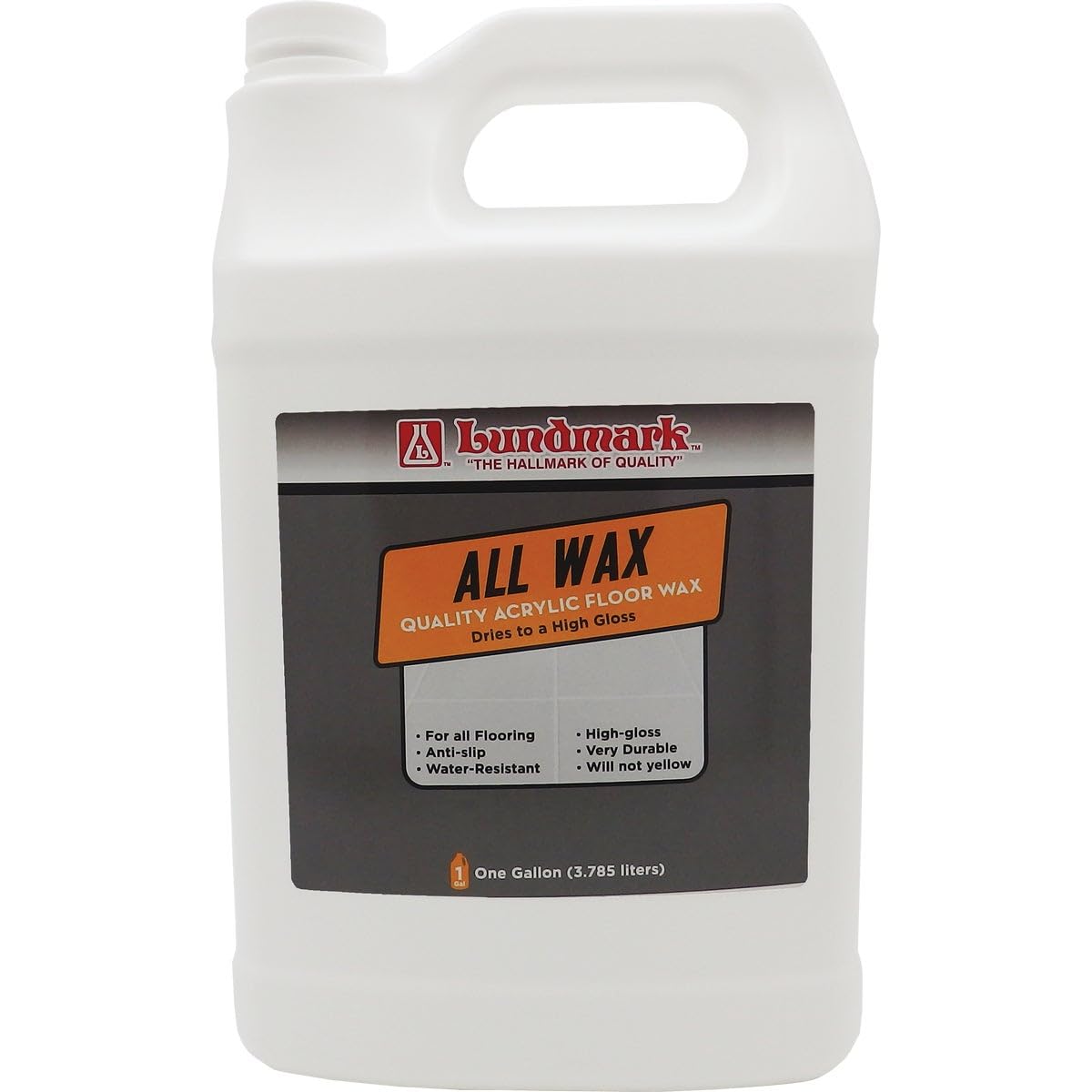 High Gloss Anti-Slip Floor Wax Liquid 1 gal. H9825
