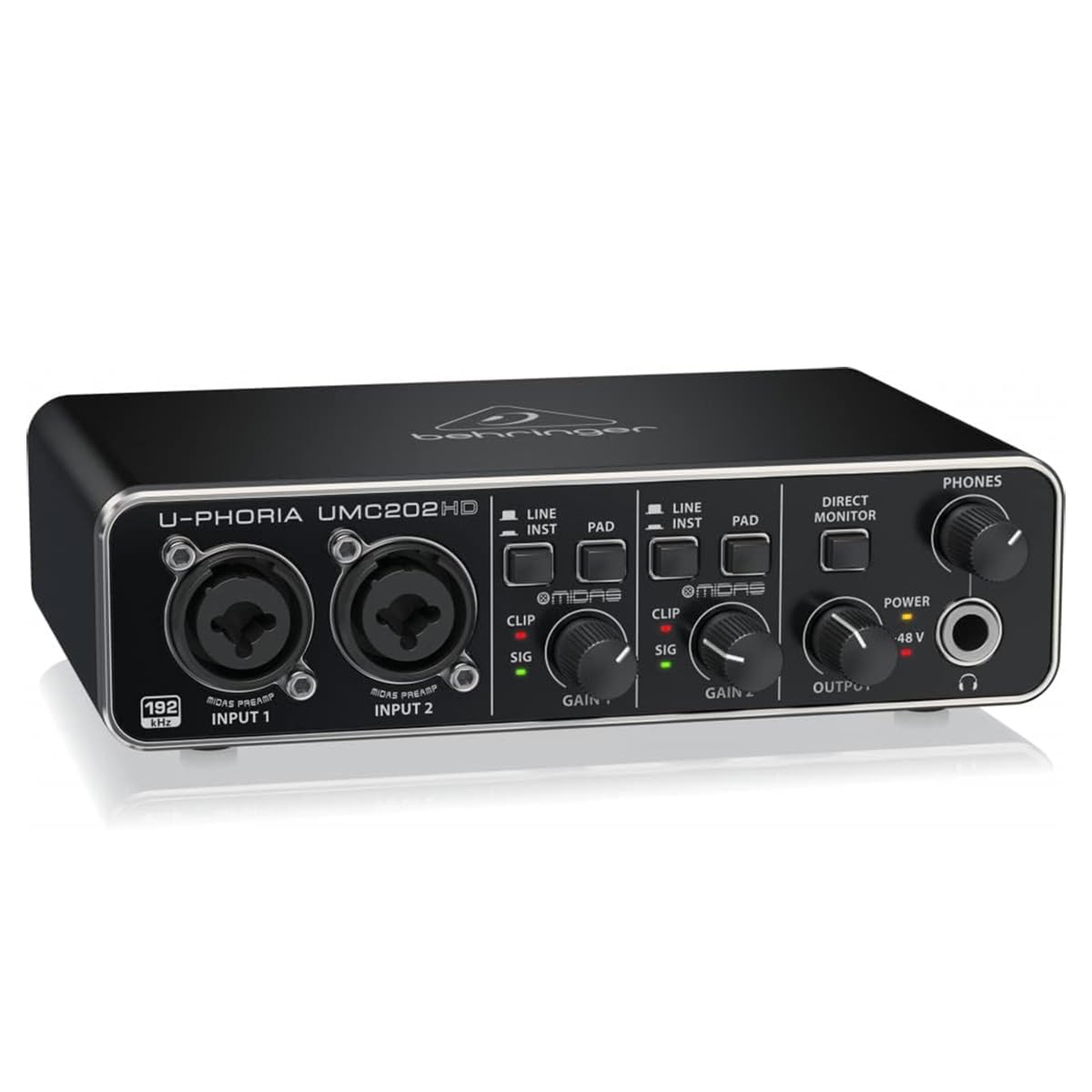 2x2 USB Audio Interface with Mic Preamplifiers L129584