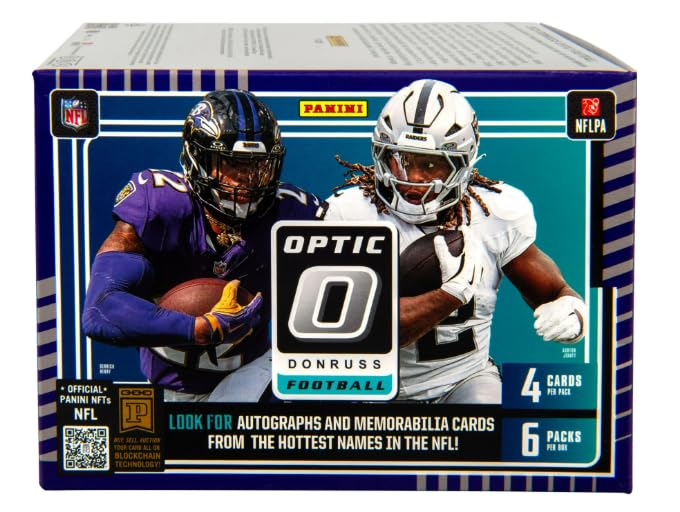 2025 Optic Football Blaster Box Purple Shock 24 Cards C205
