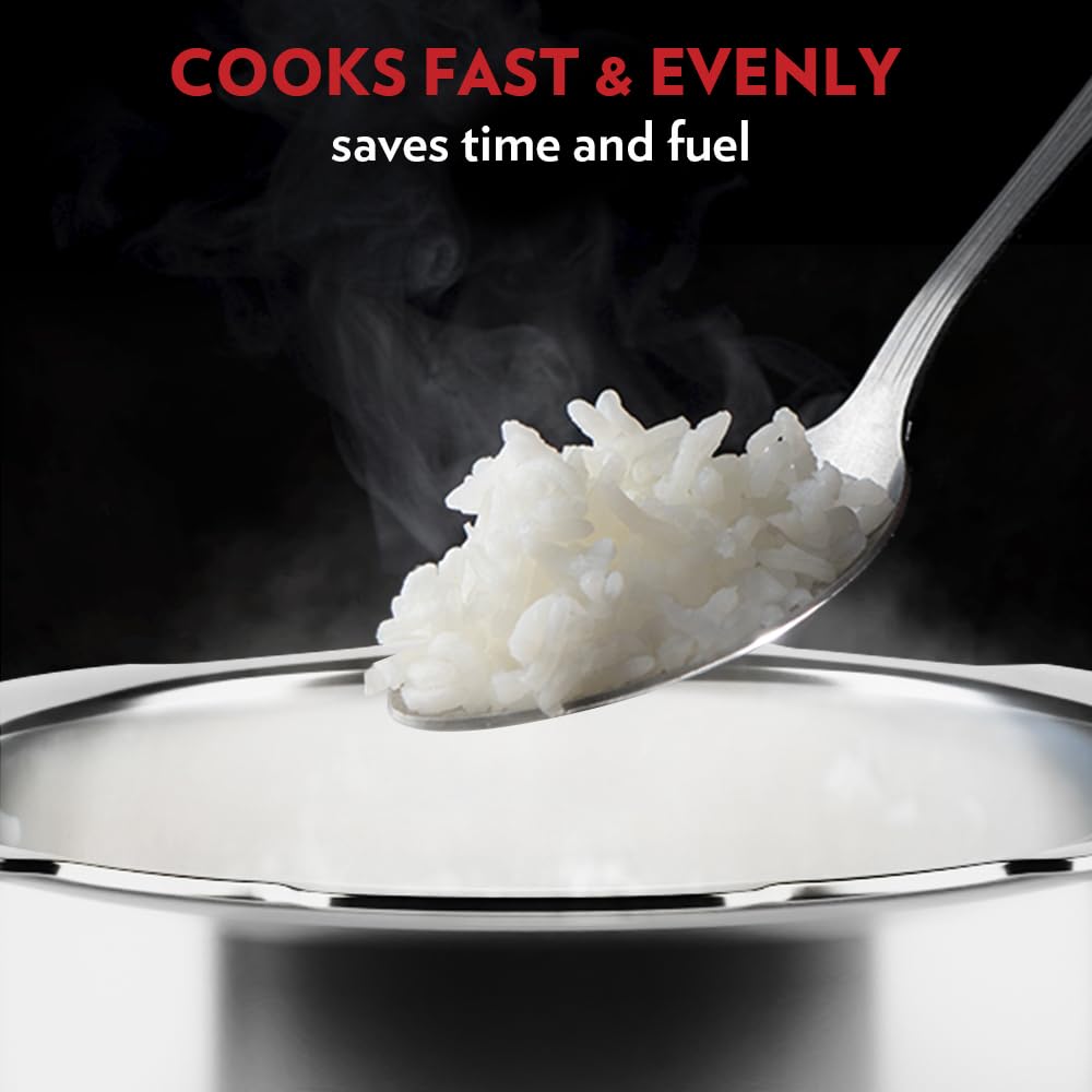 3 L Stainless Steel Pressure Cooker I84378