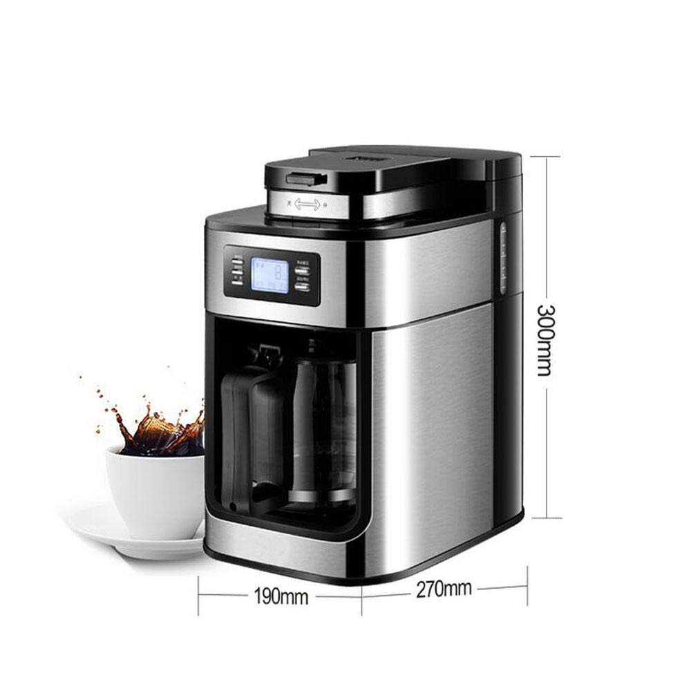 10 Cups Programmable Drip Coffee Machine with Glass Carafe I338