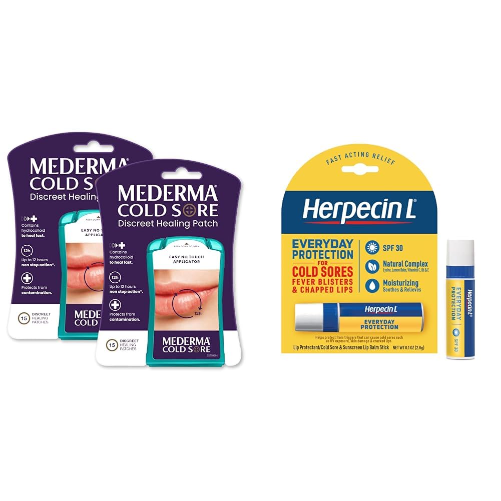 Cold Sore Patches and Lip Balm Stick SPF30 N669