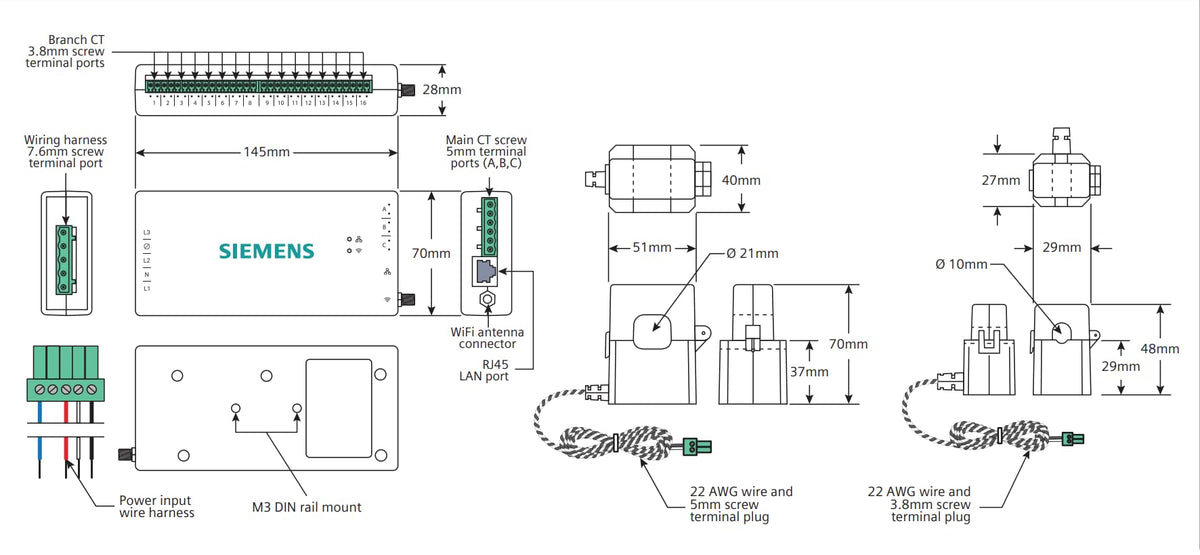 Smart Home Energy Monitor with Circuit Level Sensors C1619