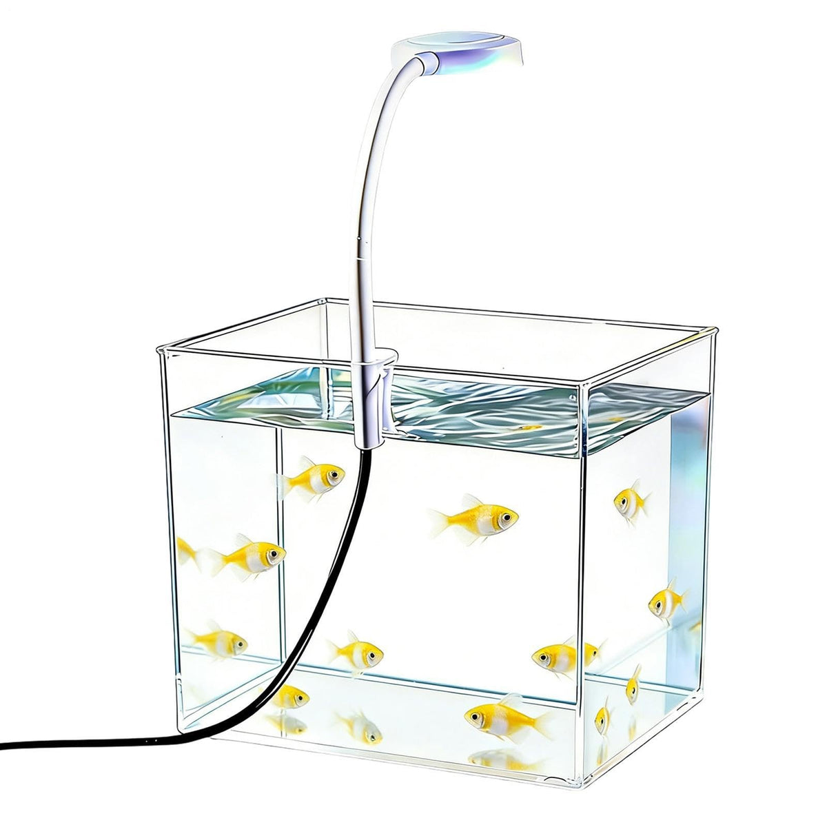 Small Aquarium with LED Lights G421
