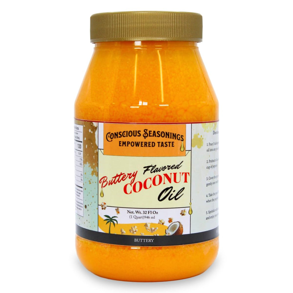Butter Flavored Coconut Oil 32 oz K2722