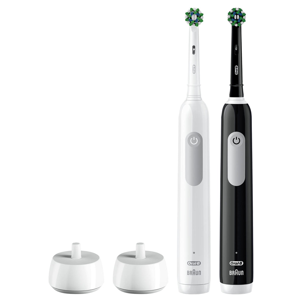 Black and White 2 Count Electric Toothbrush T4946