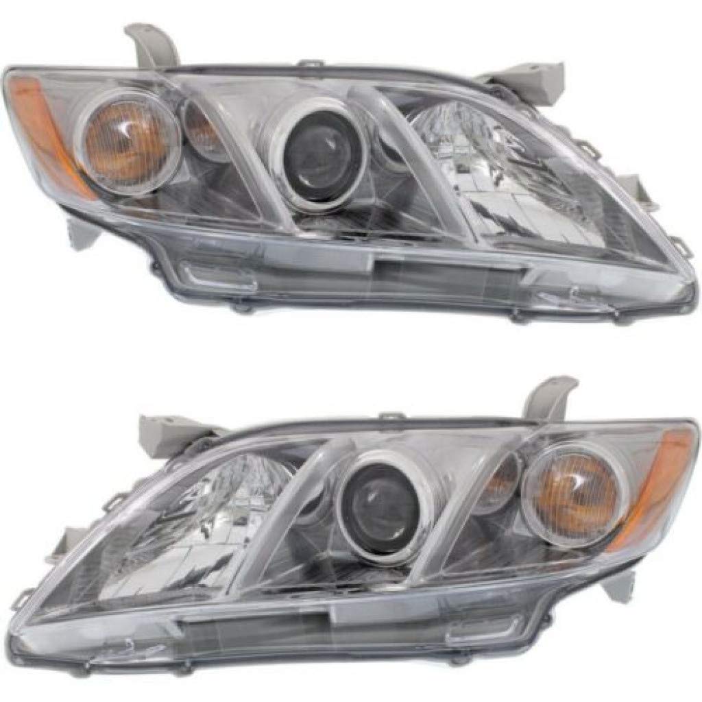 Toyota Camry Headlights Driver and Passenger Side Assembly Unit E545489