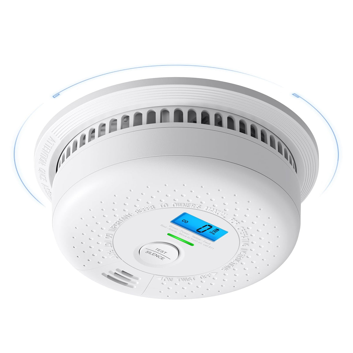 Wireless Interconnected Combination Smoke & CO Alarm B4983