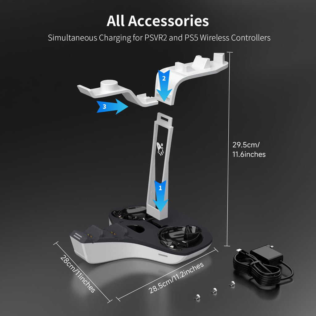 Dual Charging Station for PS5 and VR2 Controllers I31699