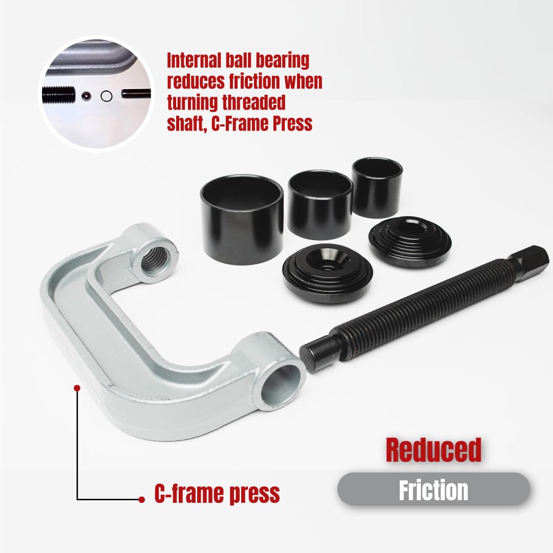Forged Ball Joint Press Kit with Case H237654