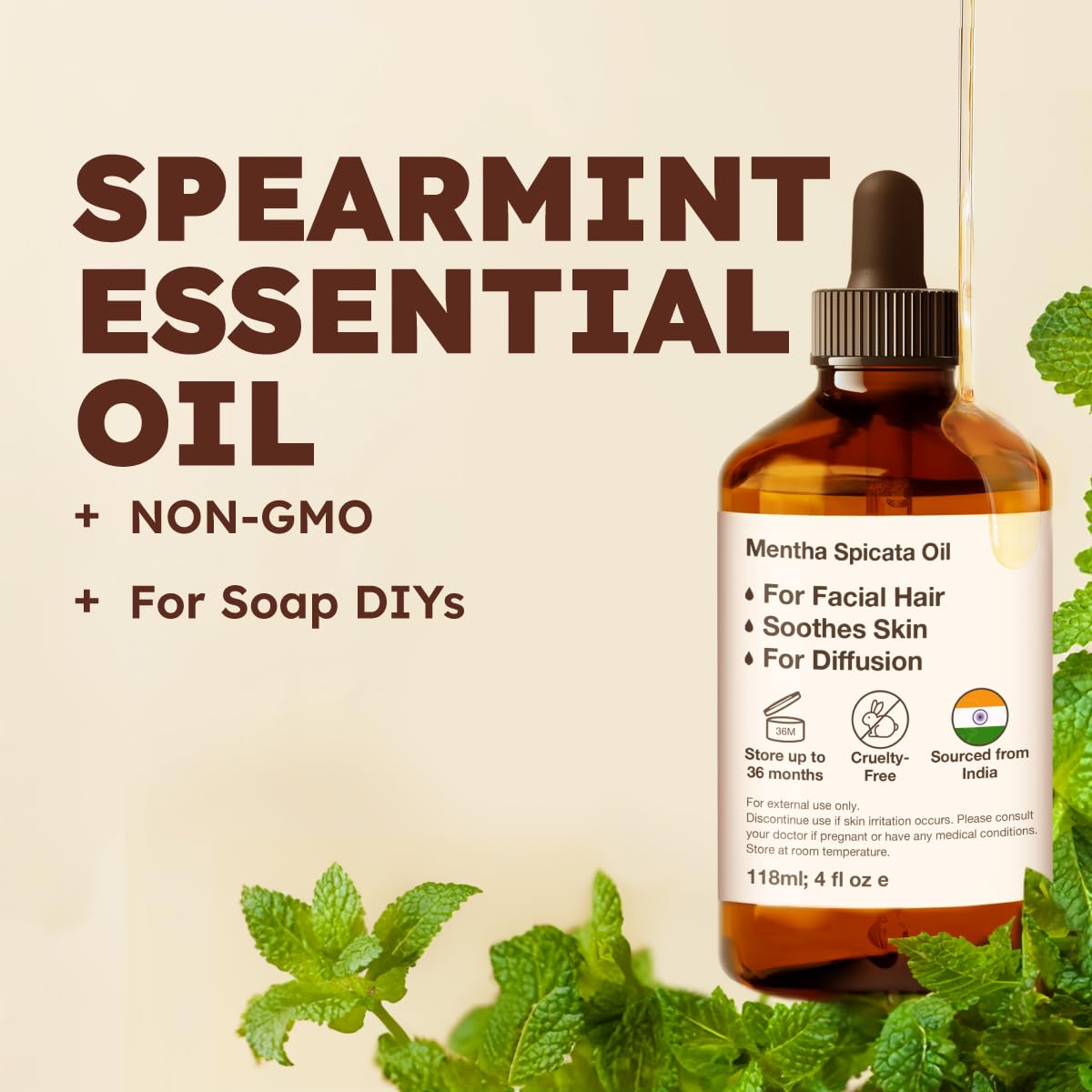 Spearmint & Lavender Essential Oil Set 2x4 fl oz Z79985