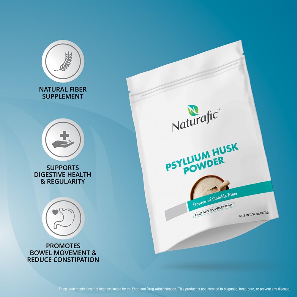 Unflavored Psyllium Husk Powder 32oz B21853