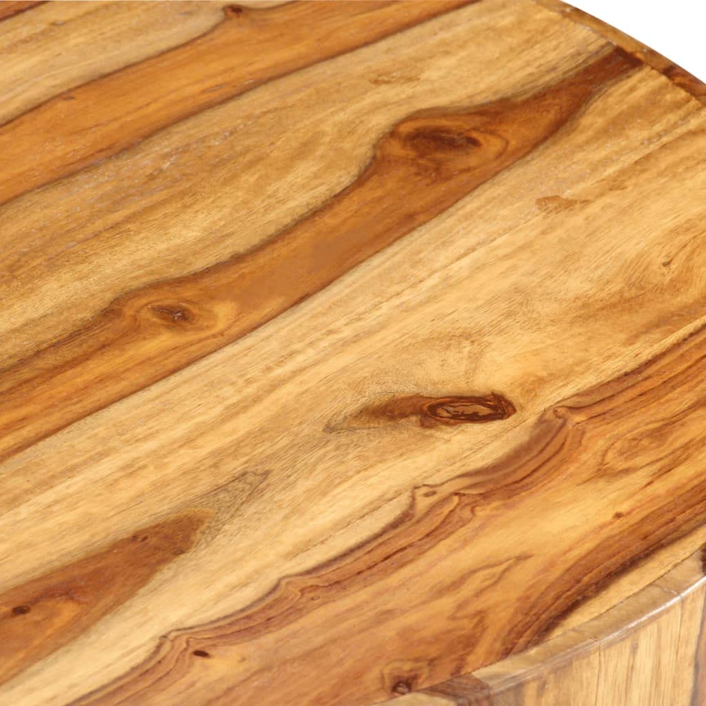 Round Coffee Table Solid Sheesham Wood S30483