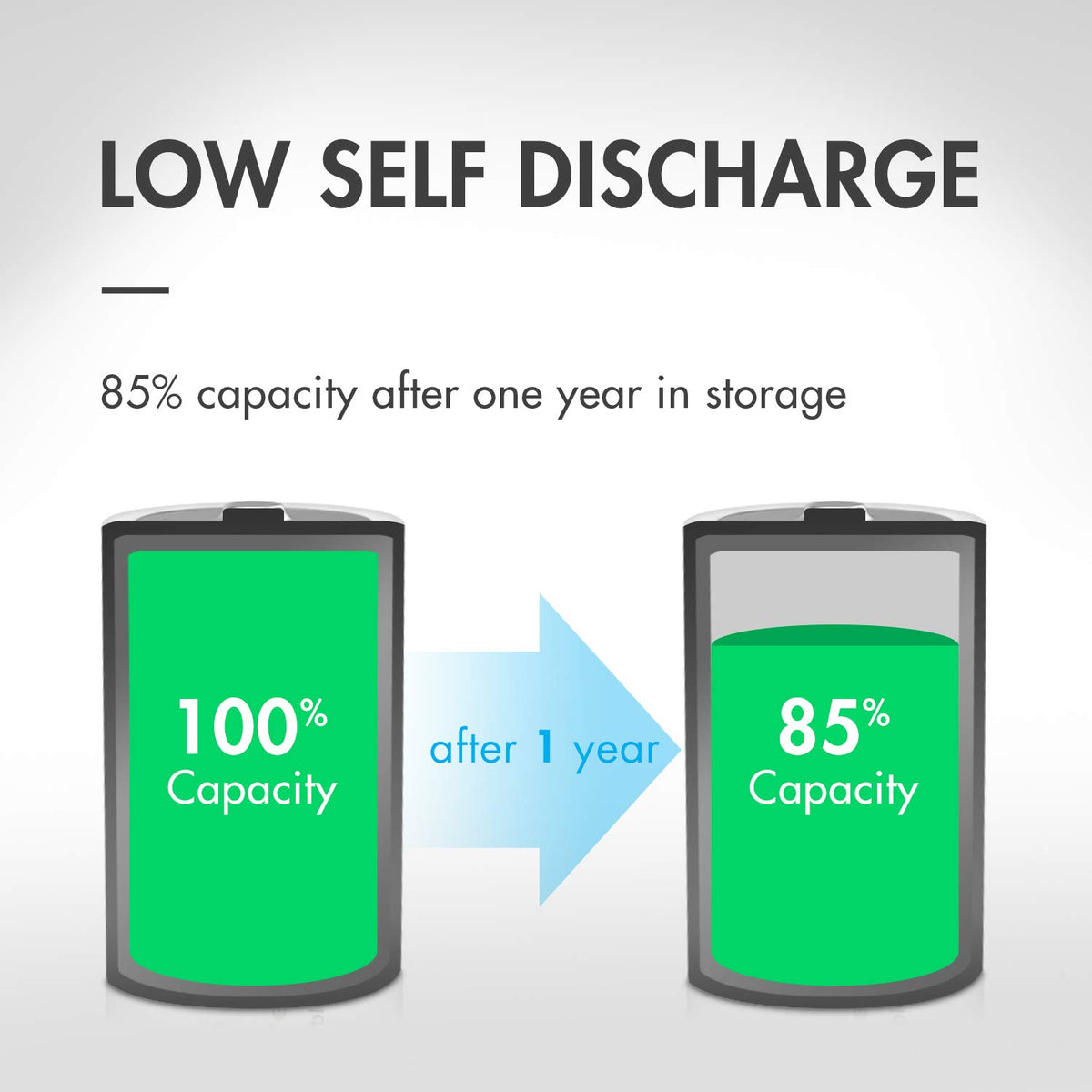 Rechargeable C Batteries and Universal Battery Charger F5100
