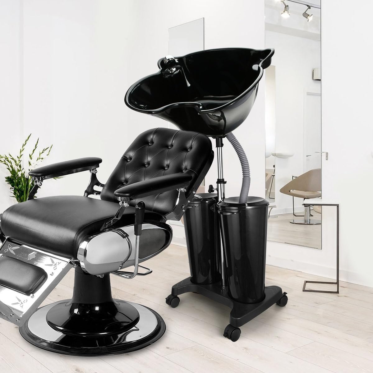 Portable Hair Washing Basin with Electric Pump L4173