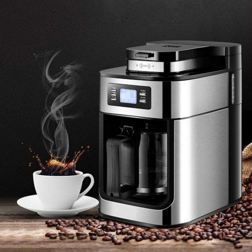10 Cups Programmable Drip Coffee Machine with Glass Carafe I338