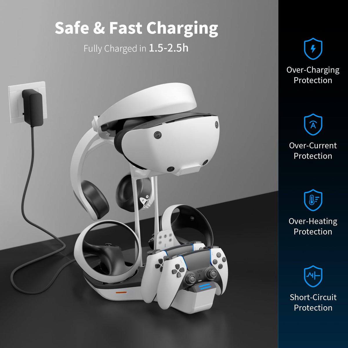 Dual Charging Station for PS5 and VR2 Controllers I31699