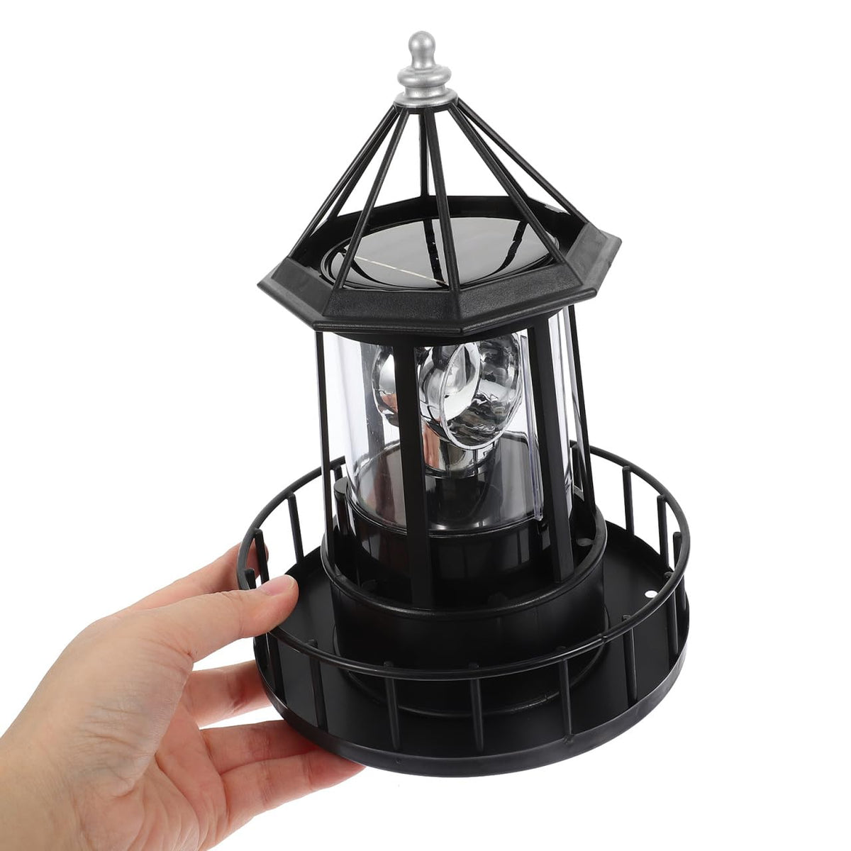 Solar Revolving Lighthouse Light K68773