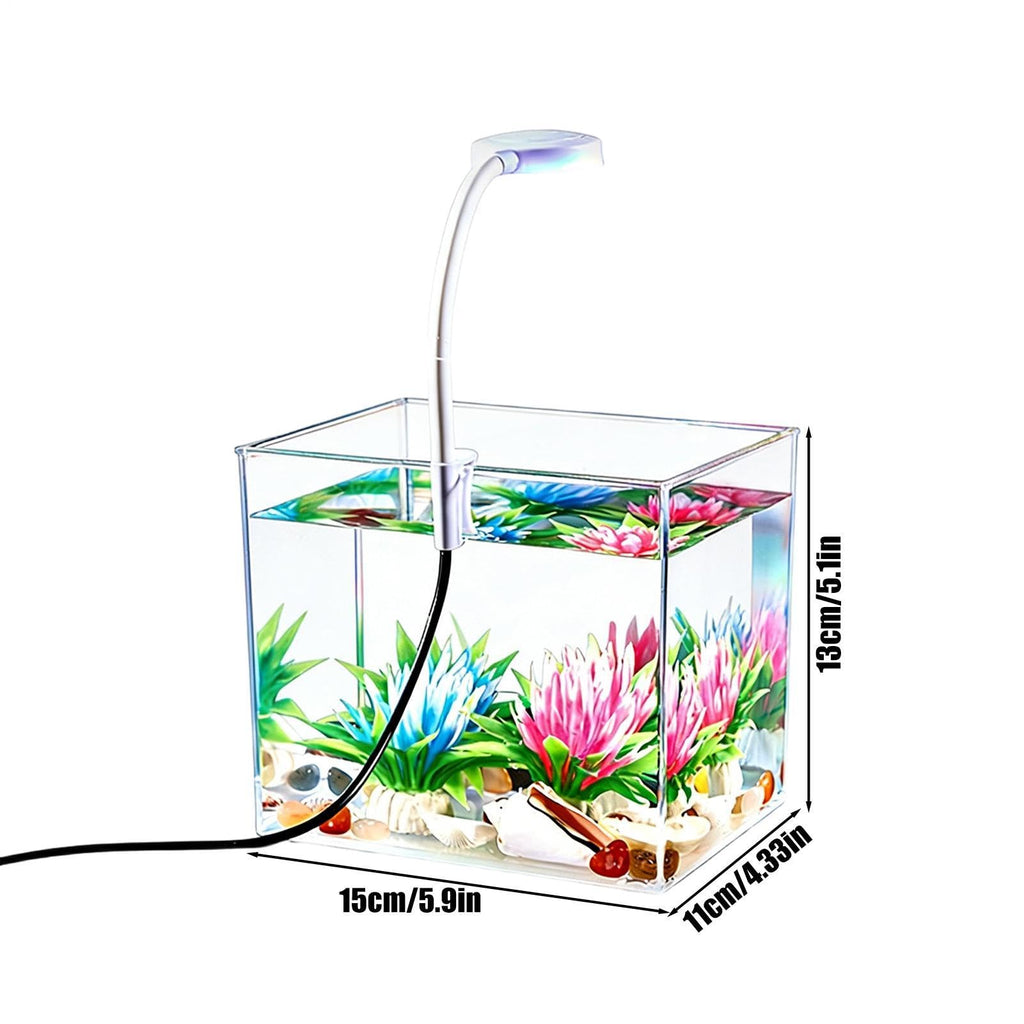 Small Aquarium with LED Lights G421