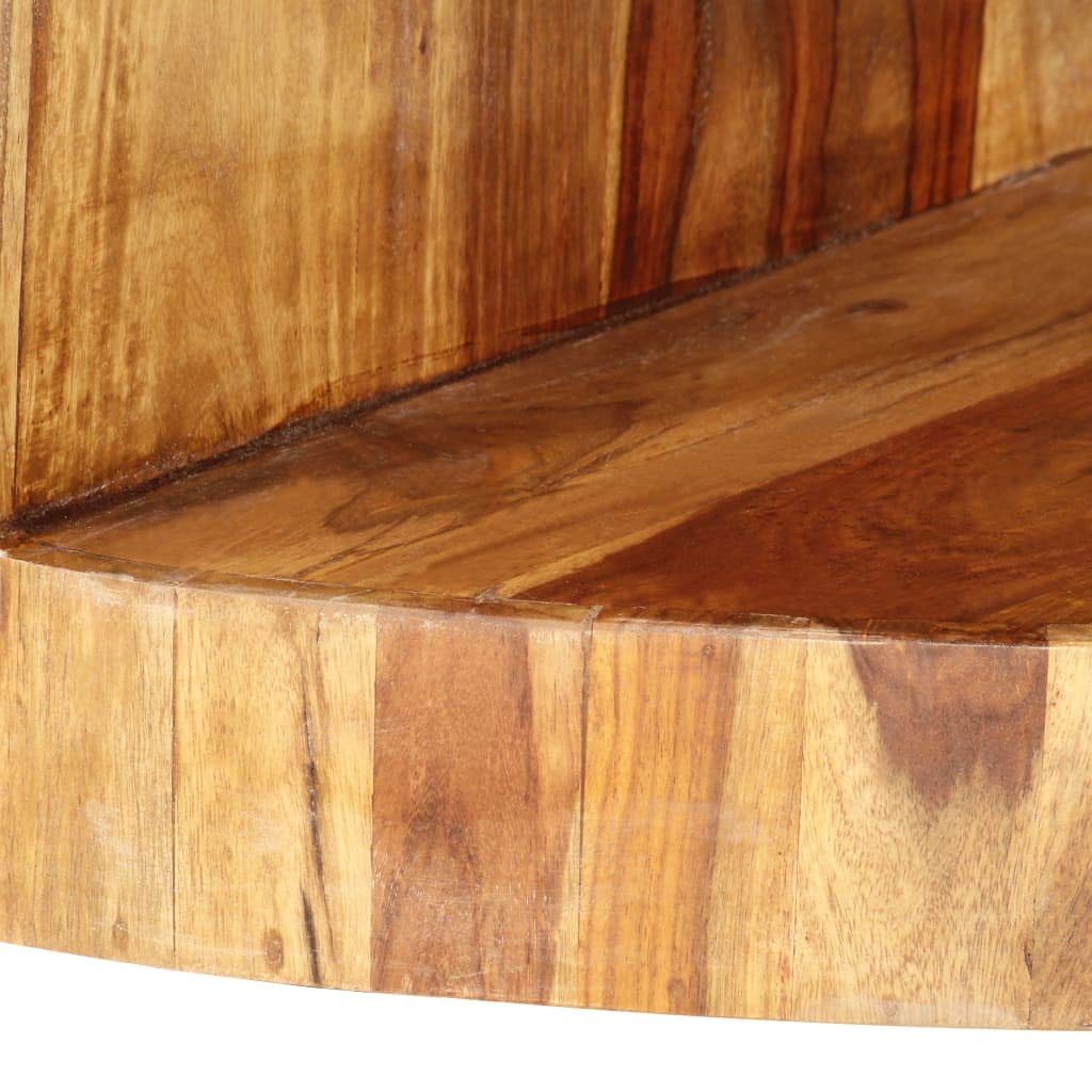 Round Coffee Table Solid Sheesham Wood S30483