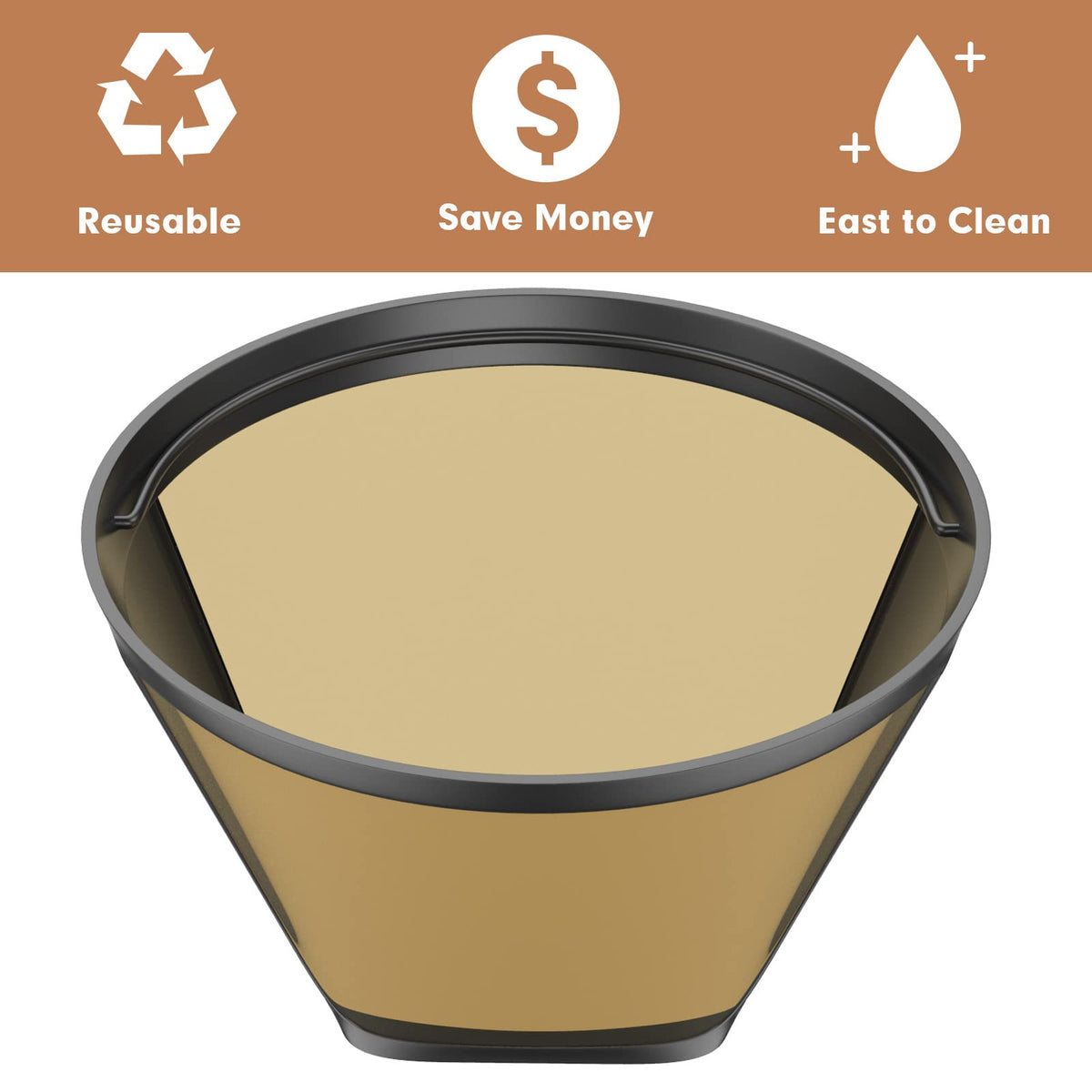 Cone Shape Coffee Filter 6-12 Cup E76411