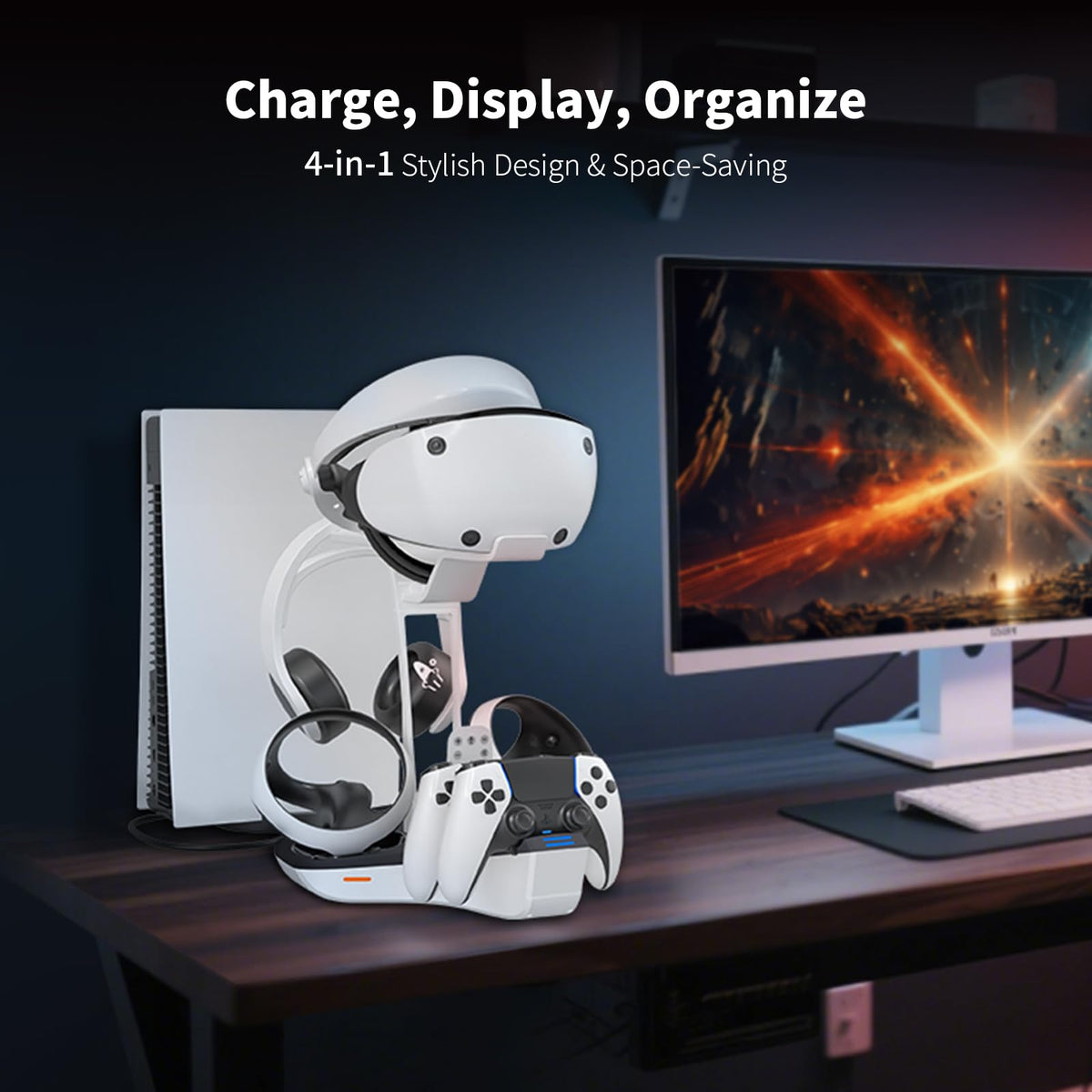 Dual Charging Station for PS5 and VR2 Controllers I31699