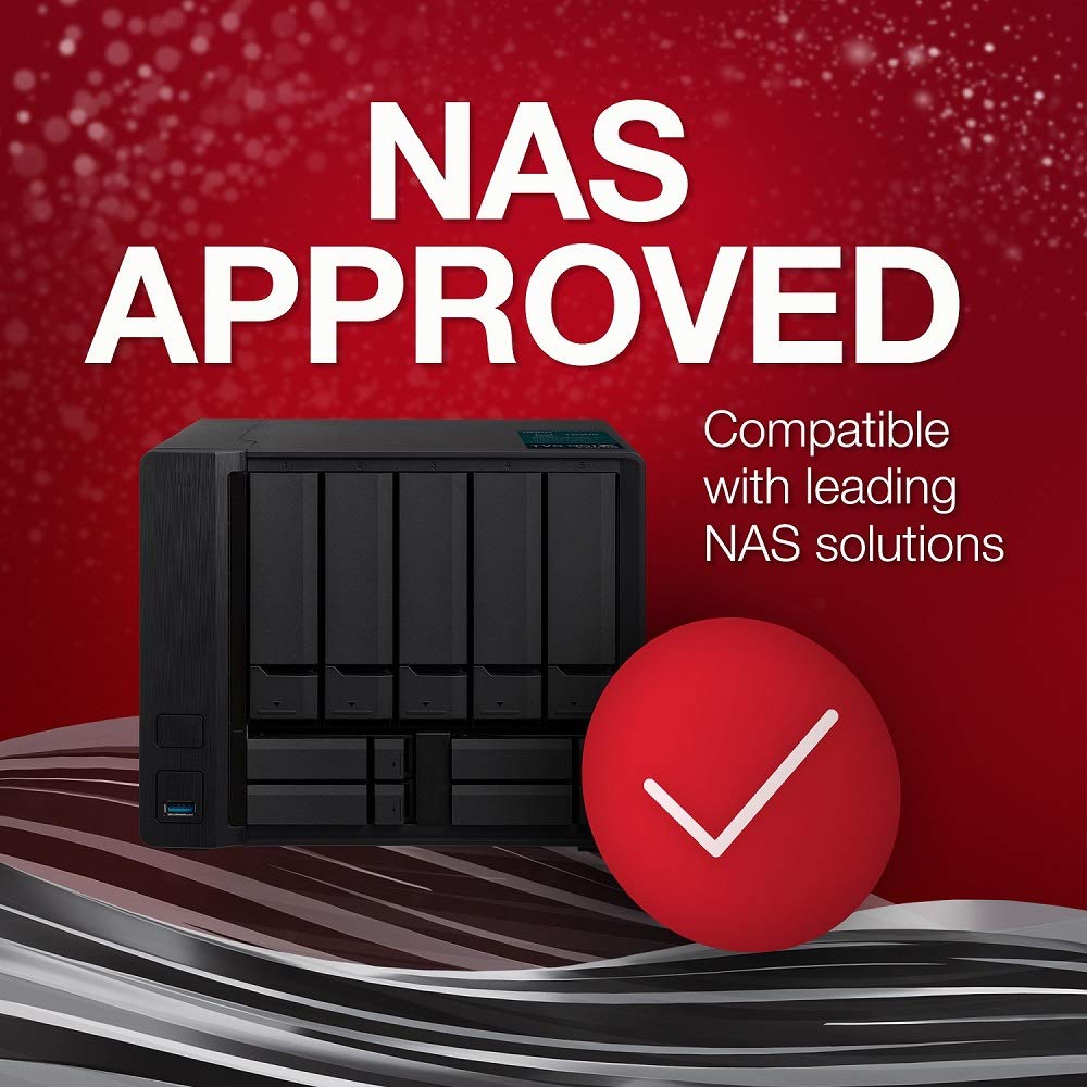 4TB NAS Internal Hard Drive HDD – 3.5 Inch SATA 7200 RPM H8703