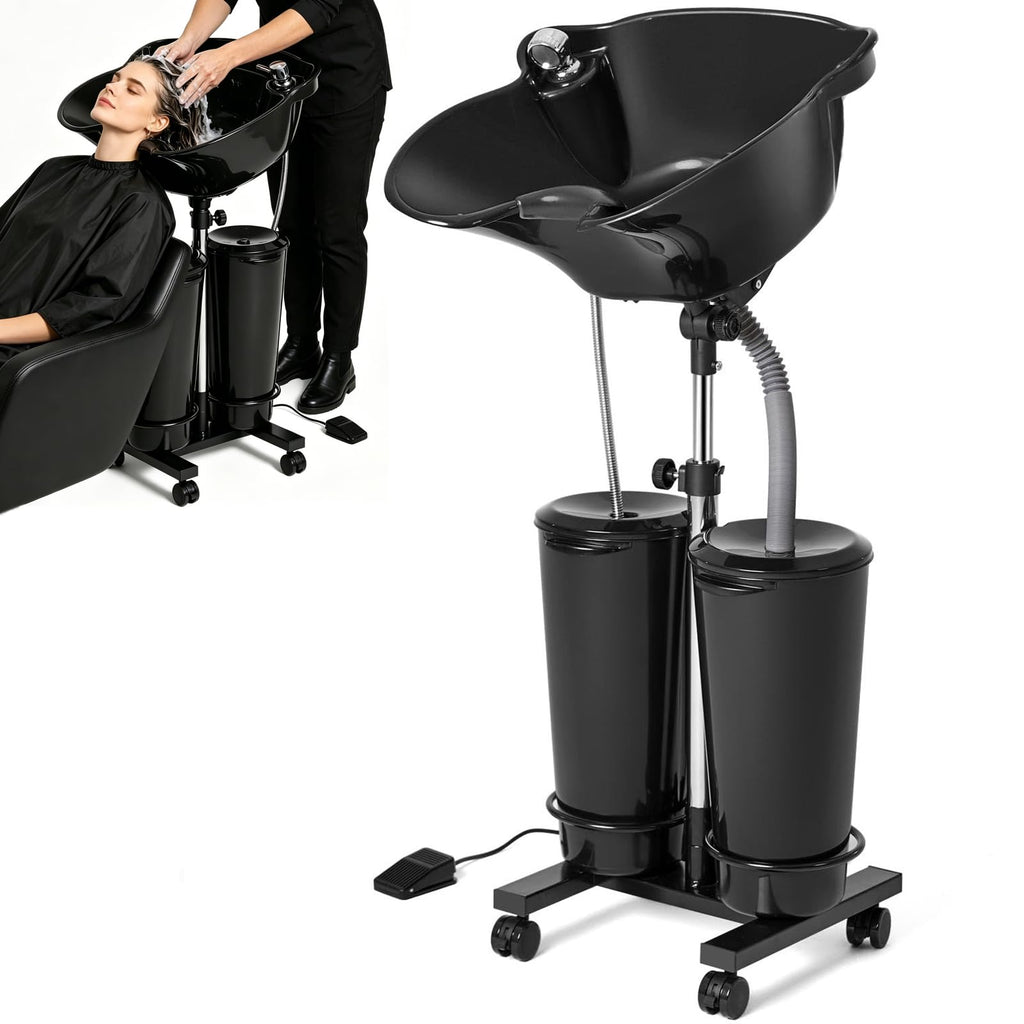 Portable Hair Washing Basin with Electric Pump L4173