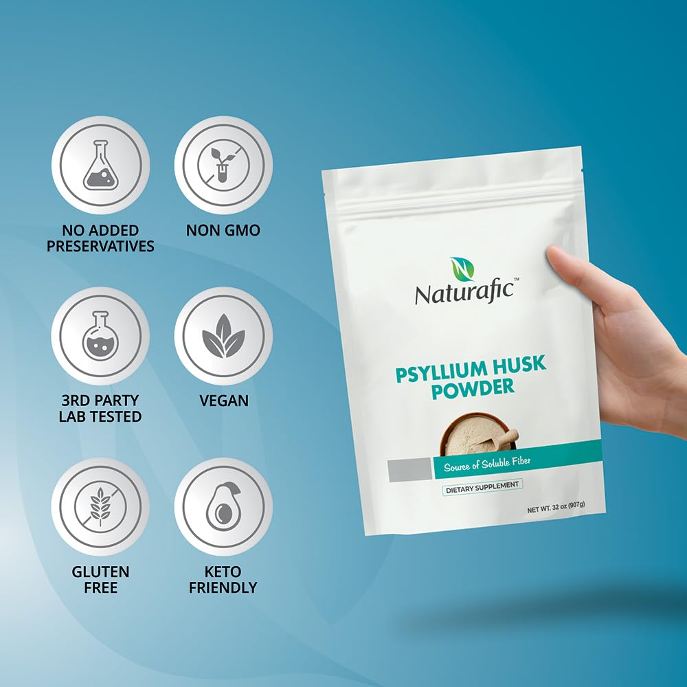 Unflavored Psyllium Husk Powder 32oz B21853