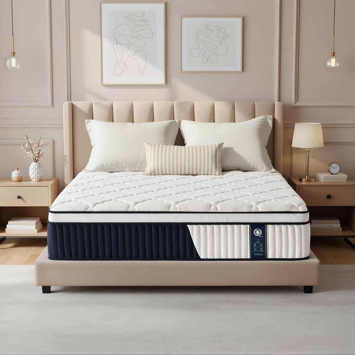 10 Inch Full Size Hybrid Mattress K40840