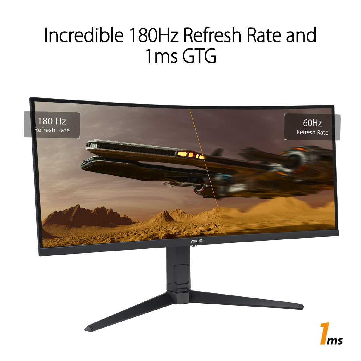 34” 1440P Curved Gaming Monitor O7051