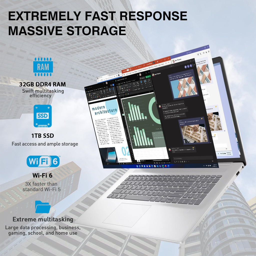 17.3 Inch Touchscreen Laptop I45754