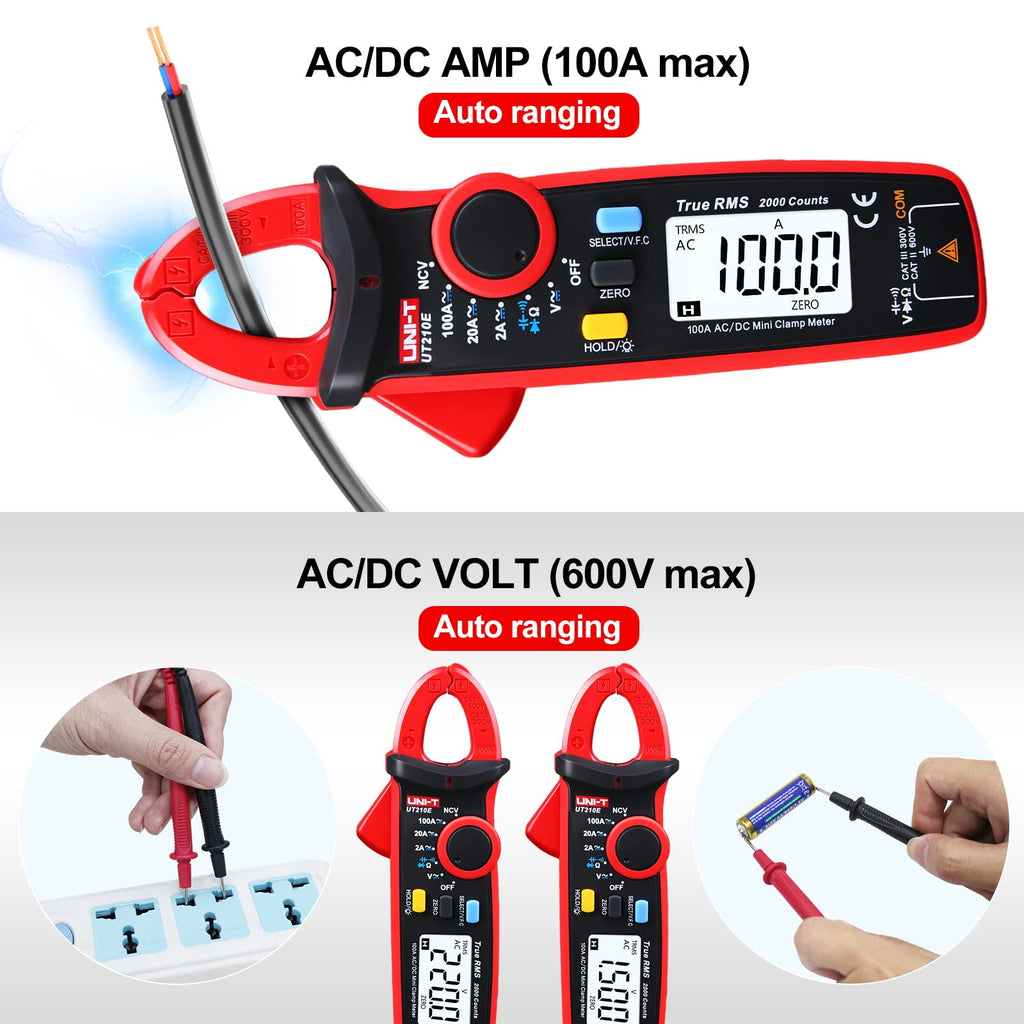 Mini Digital Clamp Meter & Phillips Screwdriver B539559