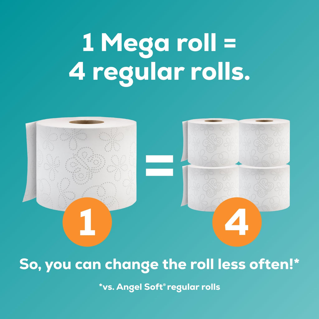 Toilet Paper 48 Mega Rolls D648