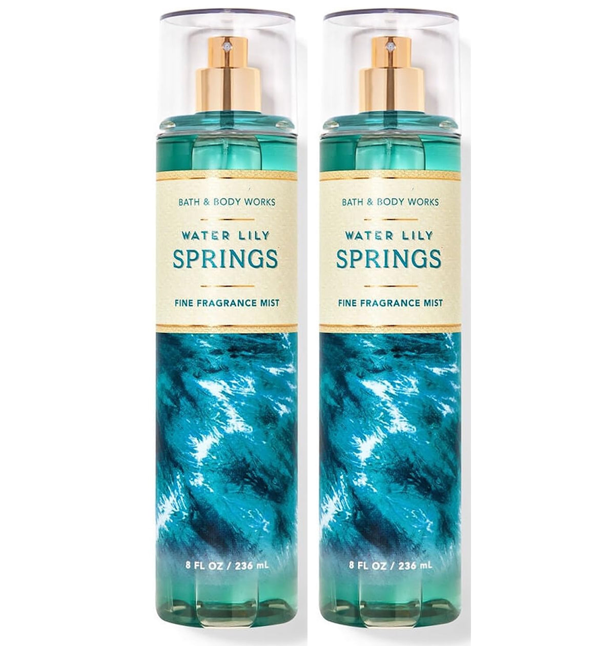 Fine Fragrance Body Mist Gift Set 8 oz Pack Lot of 2 K9246