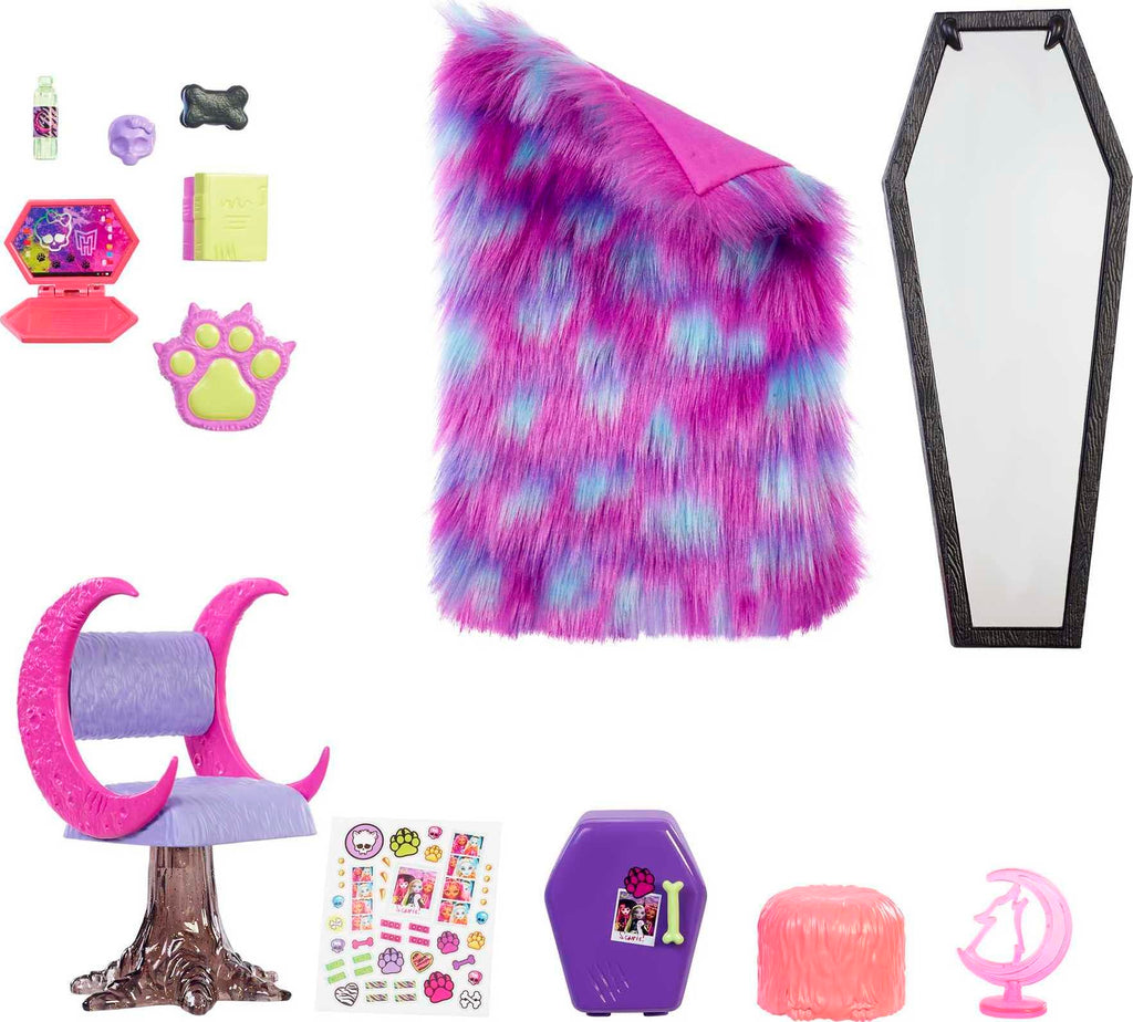 Playset with Doll House Furniture & Toy Accessories N137