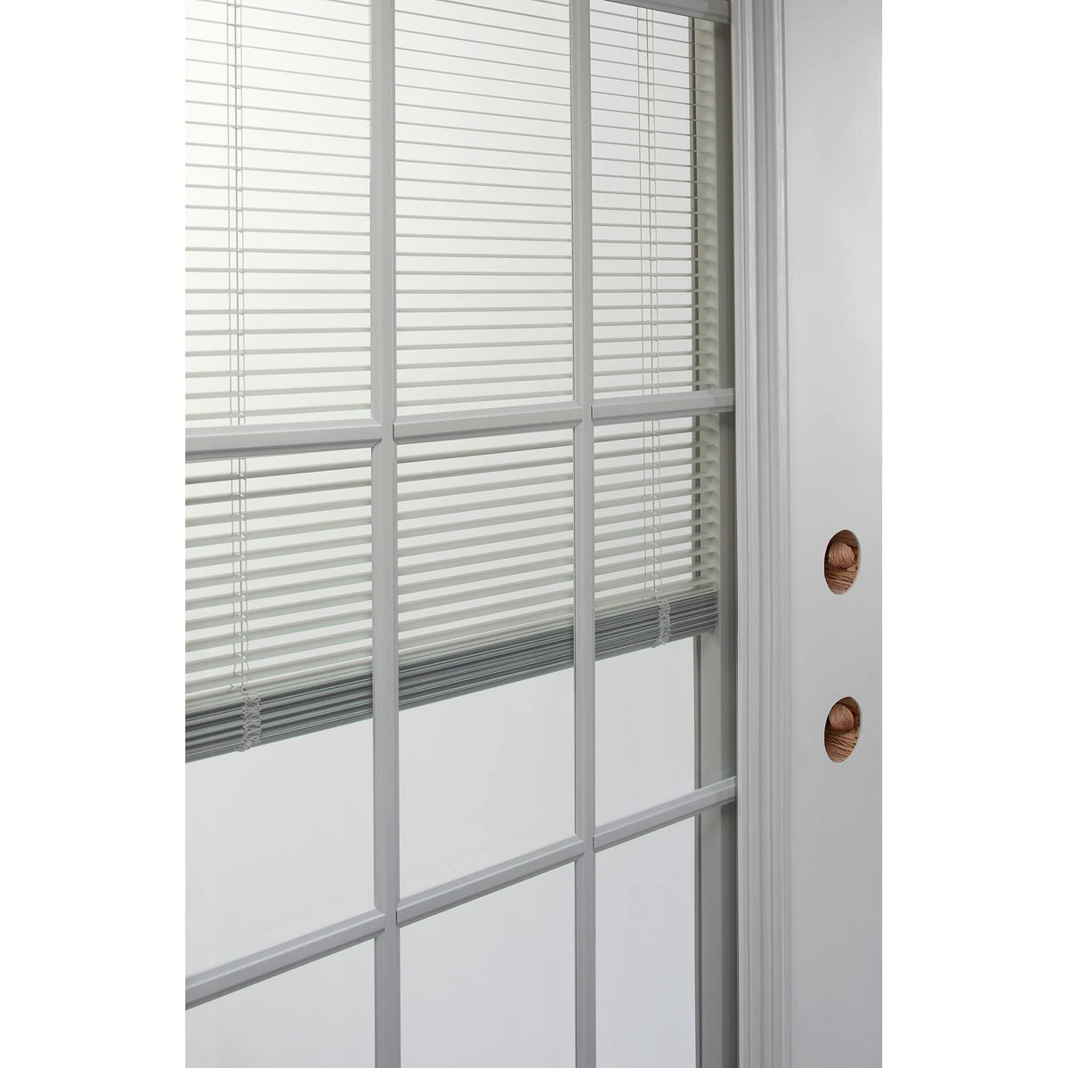 Primed Steel Right-Hand Inswing Full Lite Prehung Front Door 36" x 80" B111