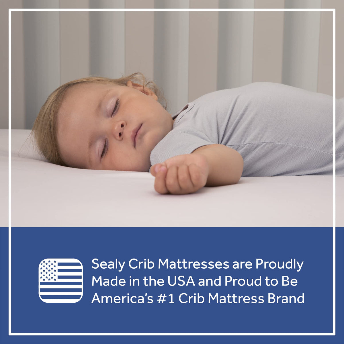 2 Stage Waterproof Crib Mattress O32612