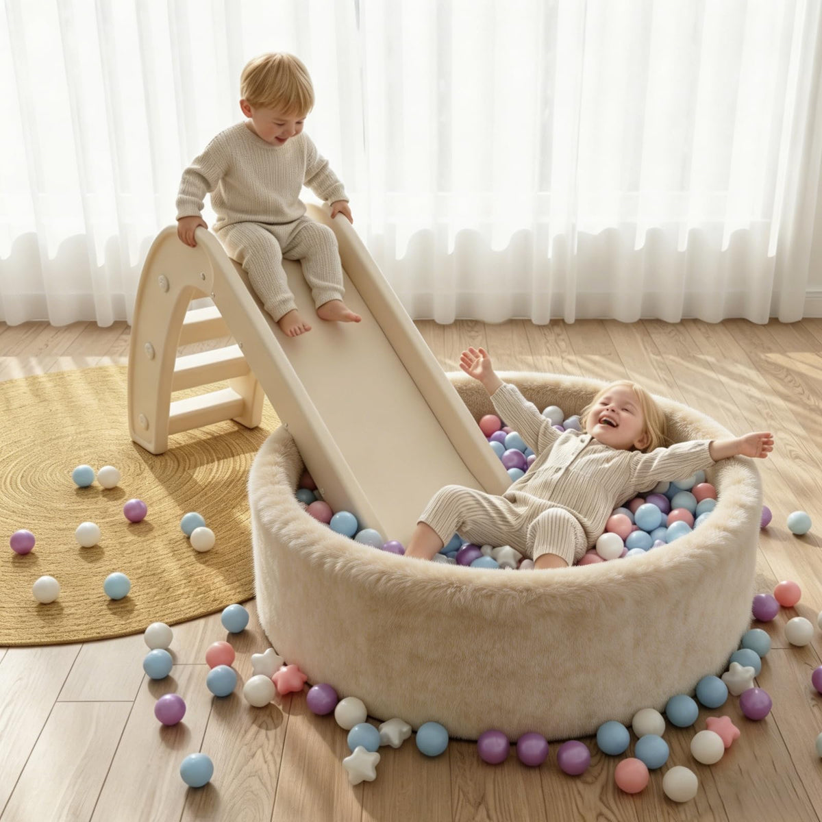 Pink Green Blue White Gray Ball Pit Balls Q457