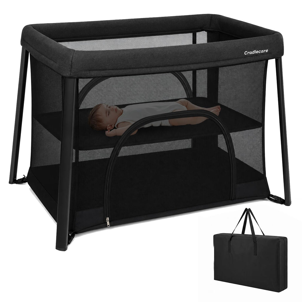 Portable Playpen with Bassinet B4238