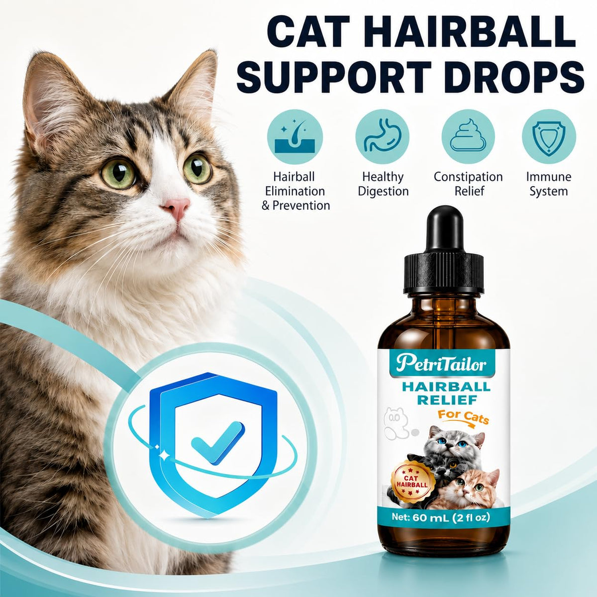 Cat Hairball Remedy Drops O956