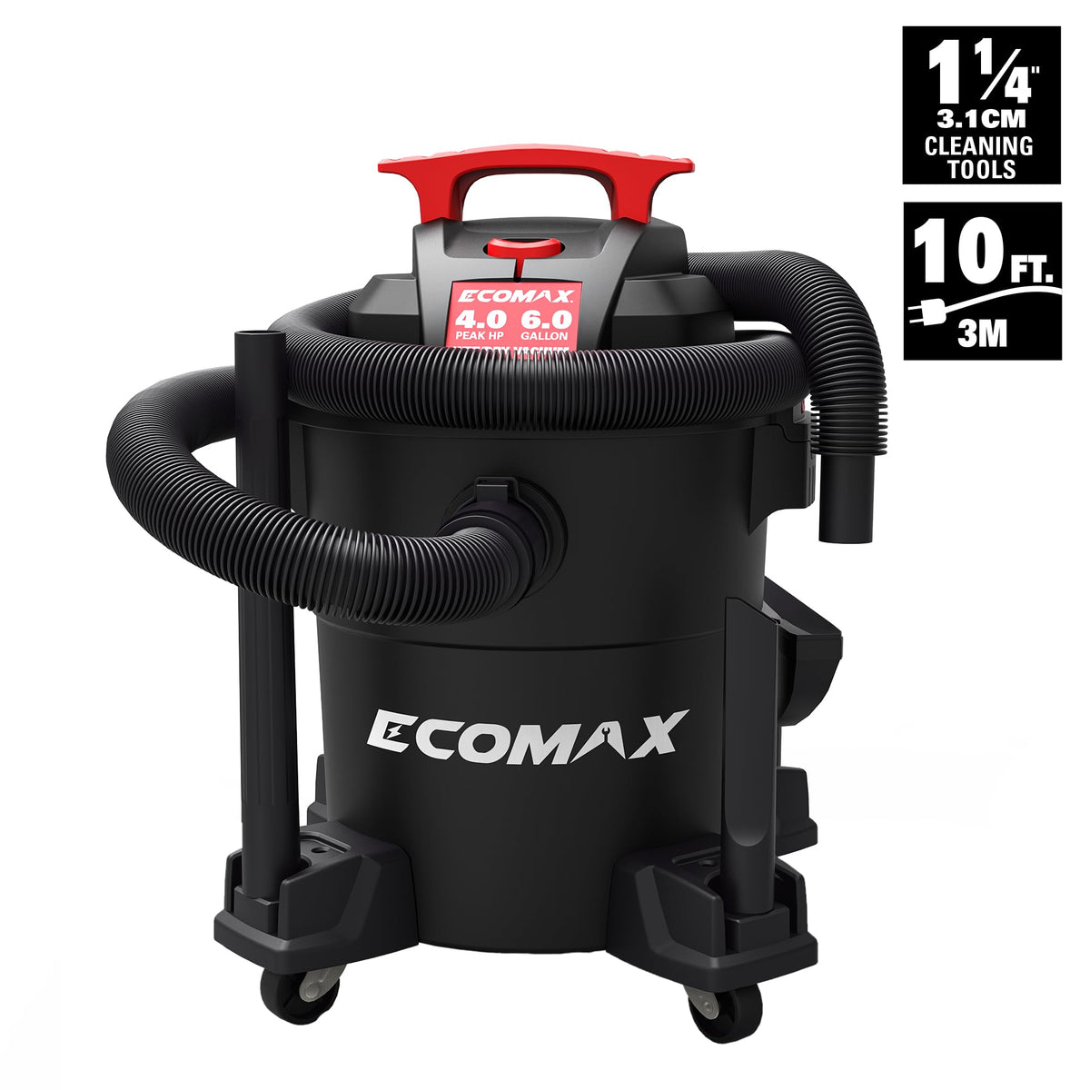 6 Gallon 4 HP Wet Dry Shop Vac C825