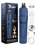 Quiet Rechargeable Dog Nail Grinder with LED Light T4635