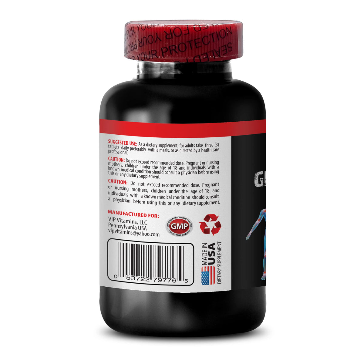 MSM Glucosamine Chondroitin Capsules 180 Tablets B70345