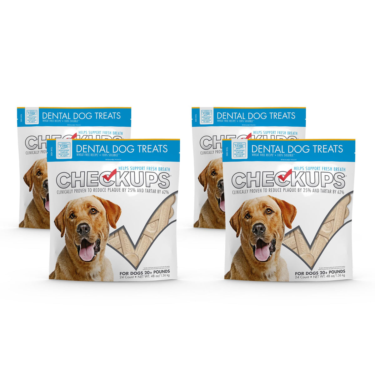 24 Treats 48 oz Dental Dog Treats B12580