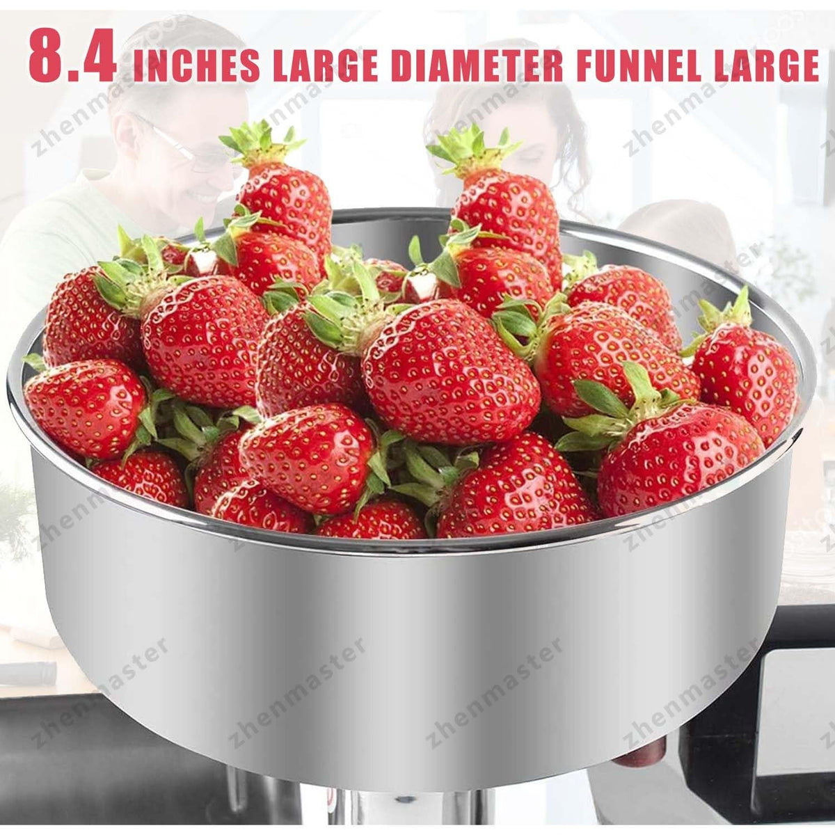 450W Electric Stainless Steel Tomato Strainer K764193