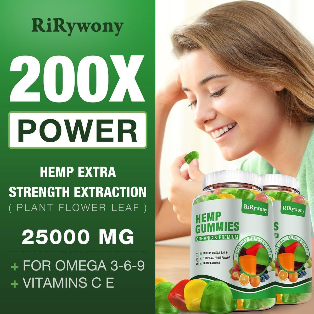 Hemp Gummies 160 Counts Z420193