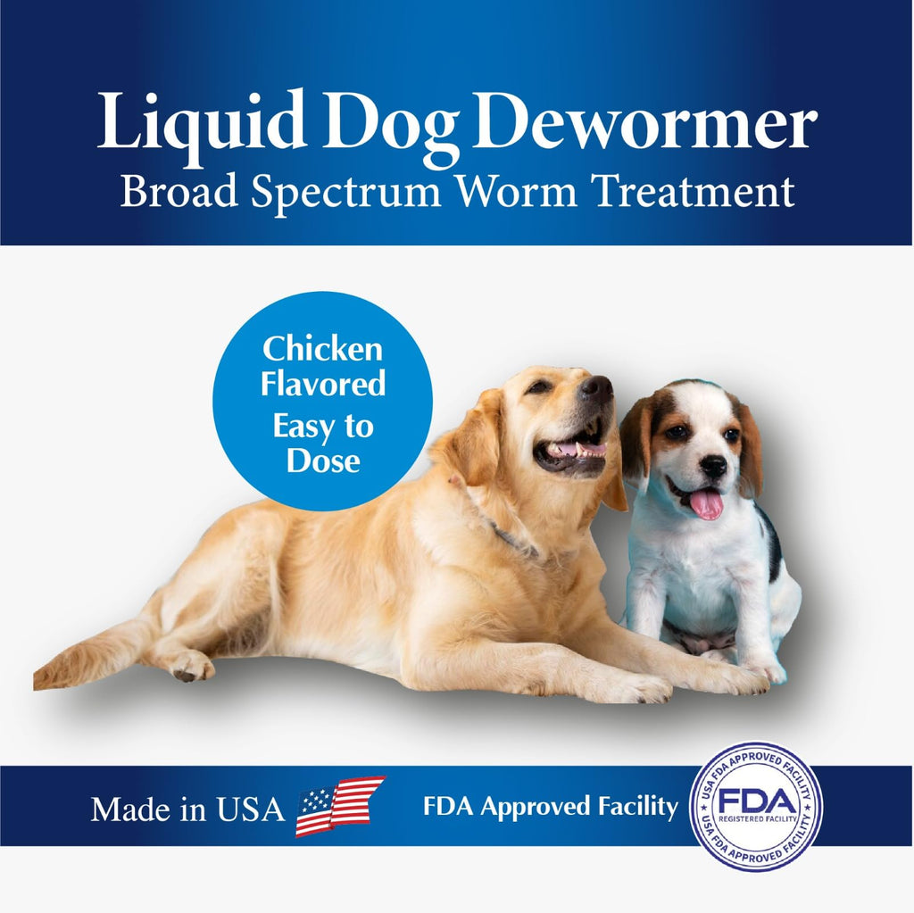 Broad Spectrum Dog Dewormer Treatment 120ml Banana Flavour G312374