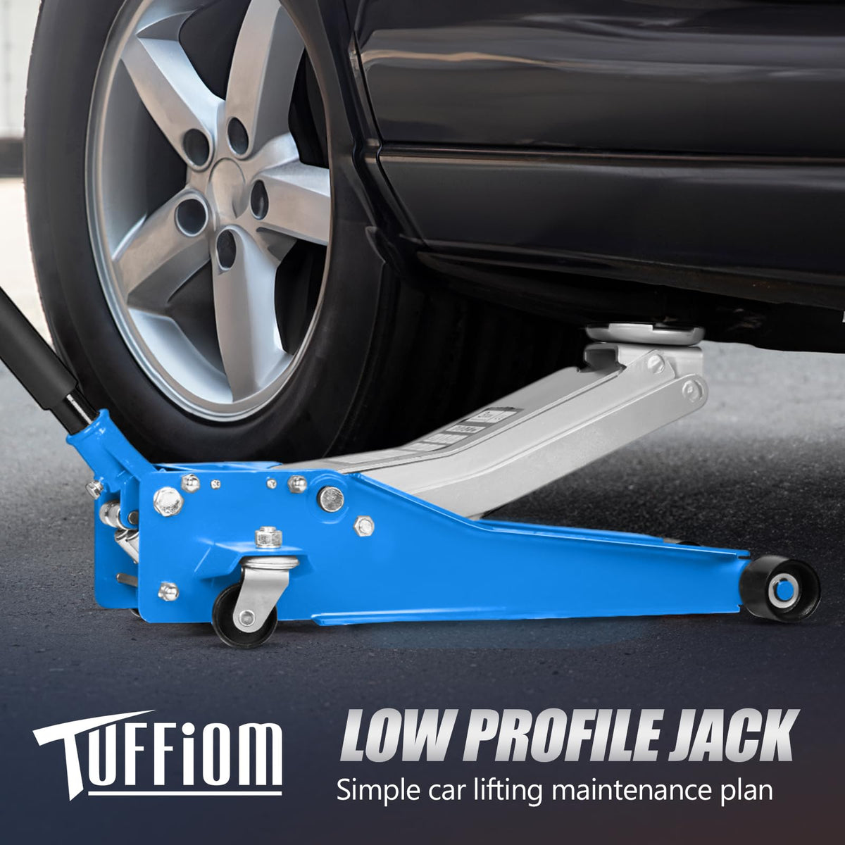 3 Ton Low Profile Aluminum Steel Floor Jack Y3338